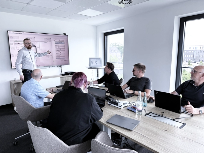 Ausschnitt aus einer PromasCS Batch Professional Schulung