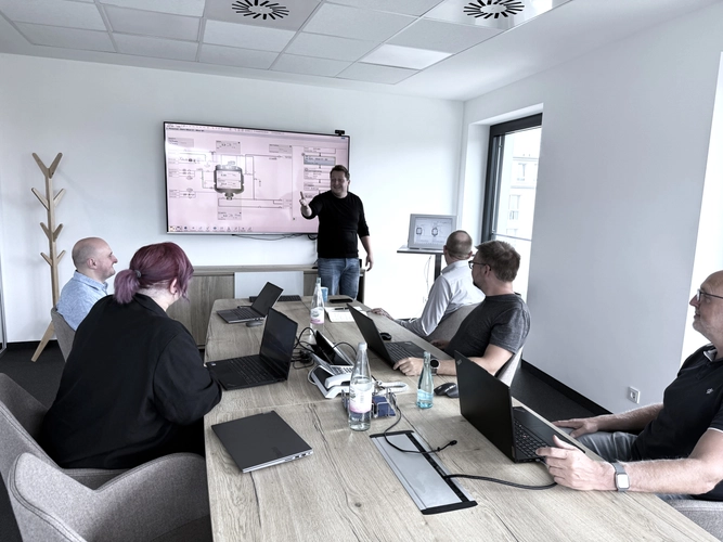 Ausschnitt aus einer PromasCS Batch Standard Schulung